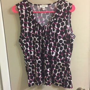 Calvin Klein sleeveless top. Medium